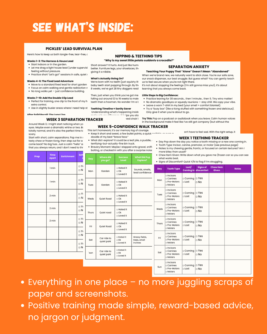 The New Paw-rent Puppy Planner - Digital - Image 4