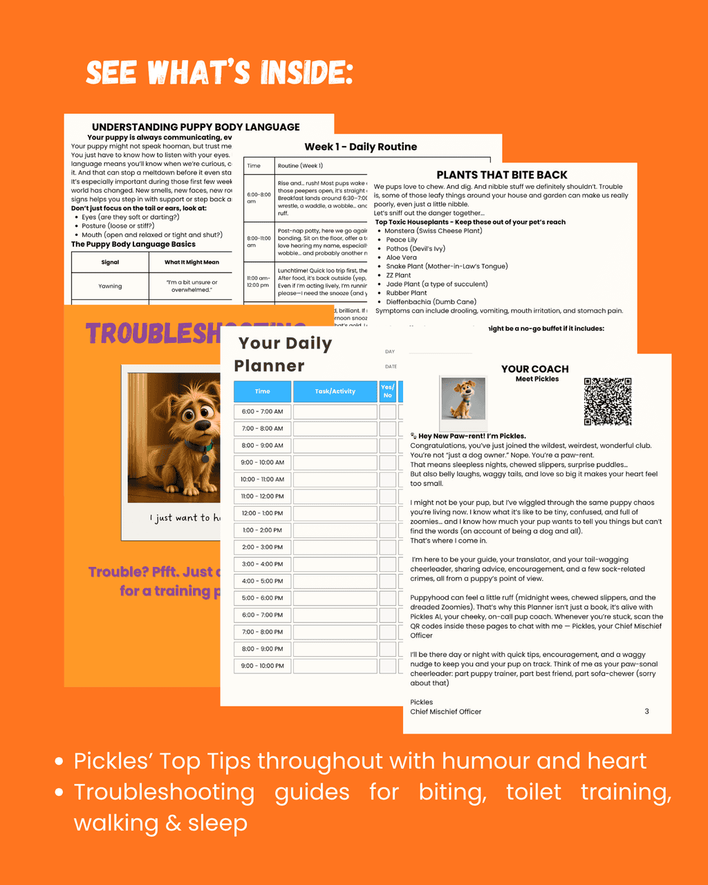 The New Paw-rent Puppy Planner - Digital - Image 7