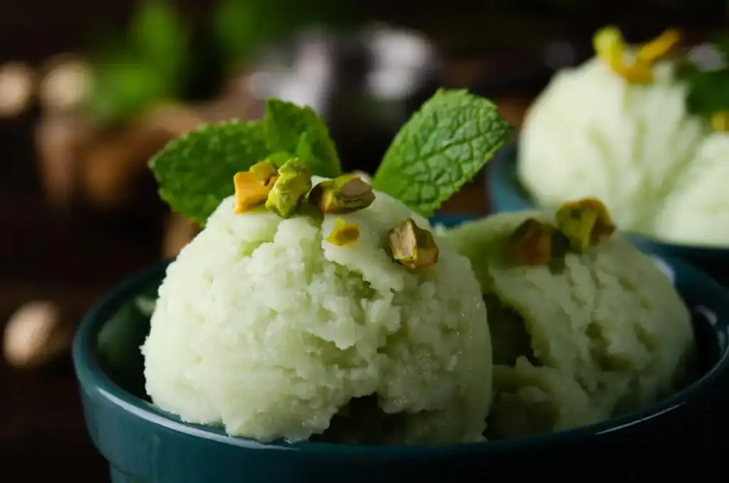 Ninja Creami Cucumber Melon Sorbet Recipe.