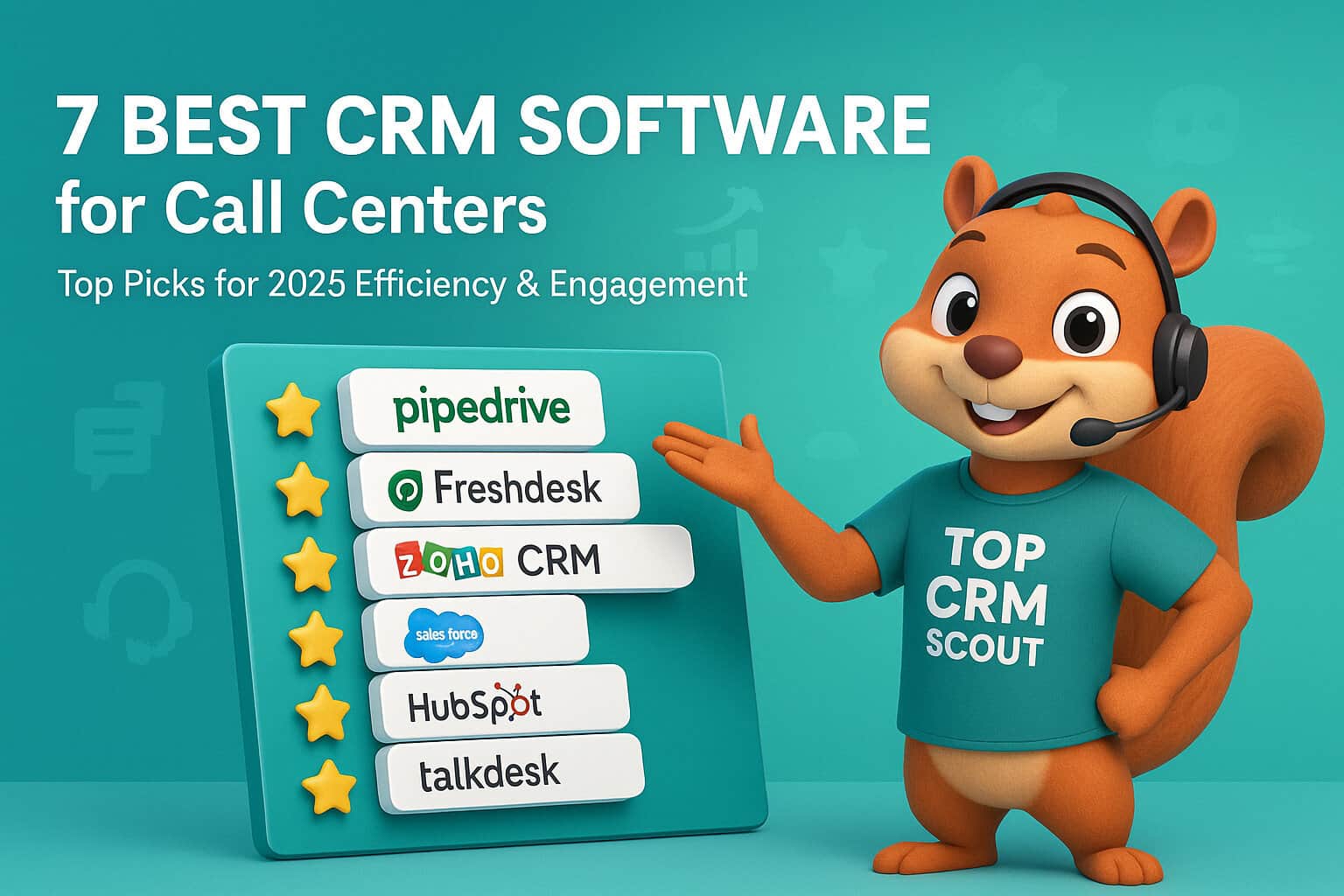 7 Best CRMs for Call Centers in 2025