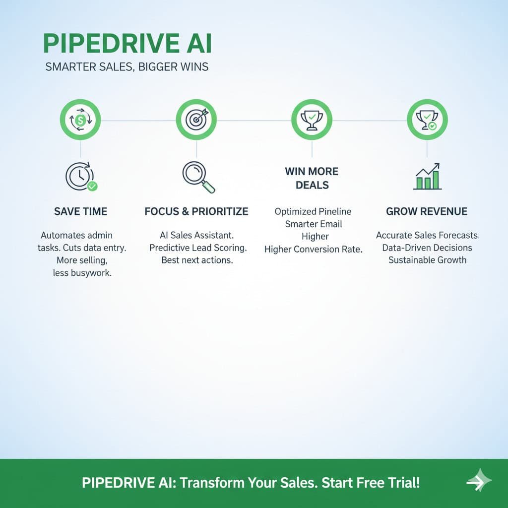 Start 45 day Pipedrive Free AI Trial
