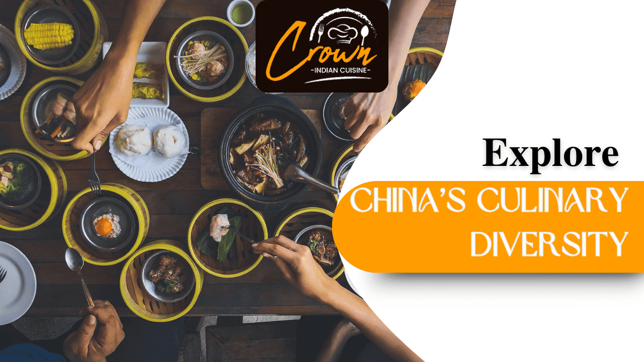 Authentic Indian cuisine served with chopsticks and traditional dishes at Crown Indian Cuisine.