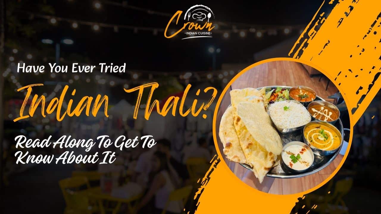 This image describes about the dishes of an Indian Thali