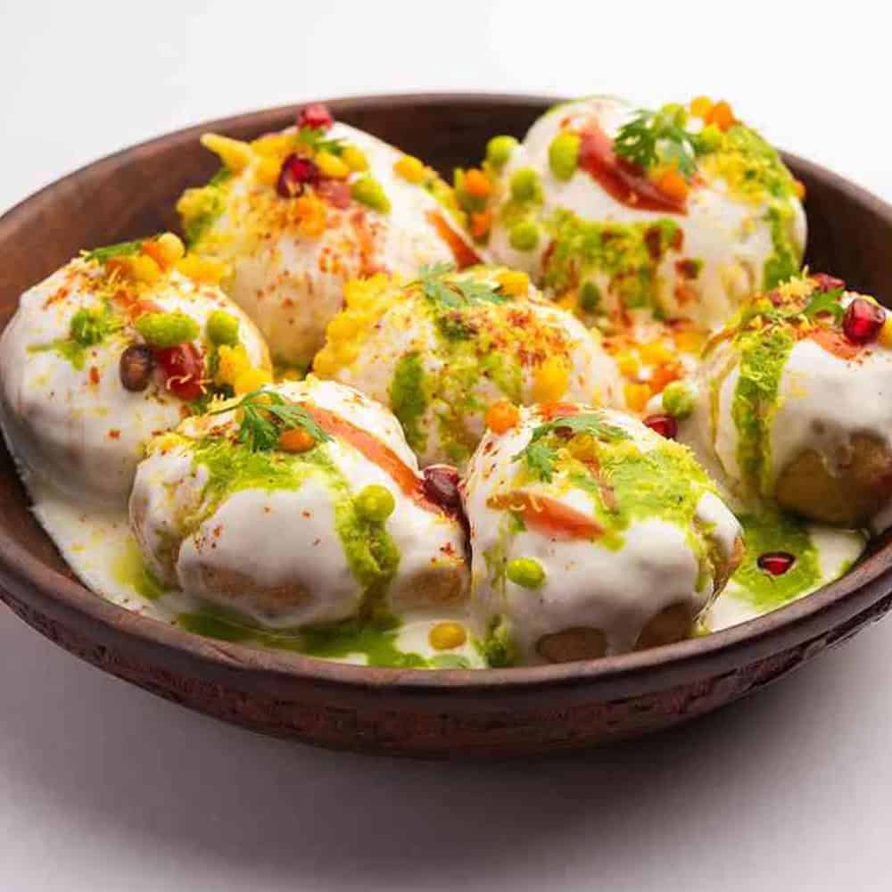 Savory Indian golgappa street food with spicy flavor and vibrant toppings.