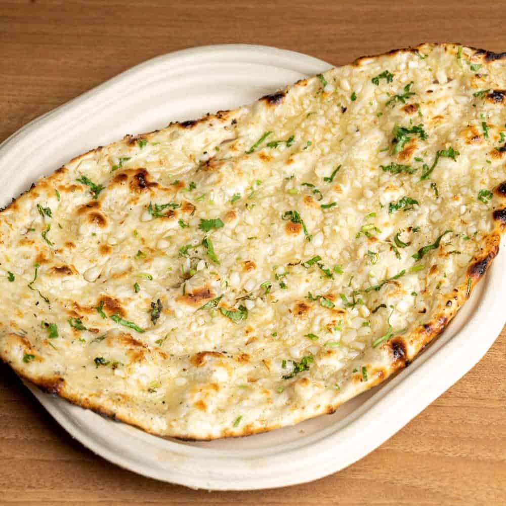 Cheese garlic naan bread Indian cuisine Windang.