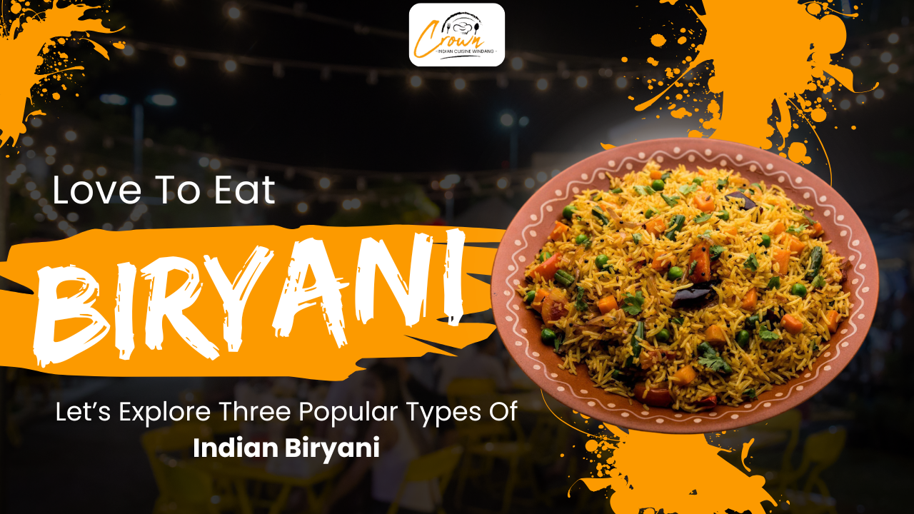 This image describes about popular types of Indian Biryani
