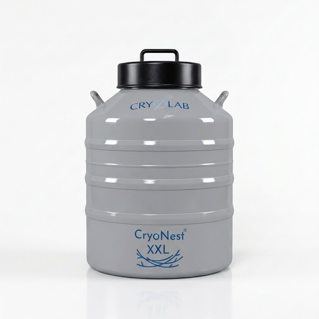 LN2 storage tank for cryo storage in laboratories