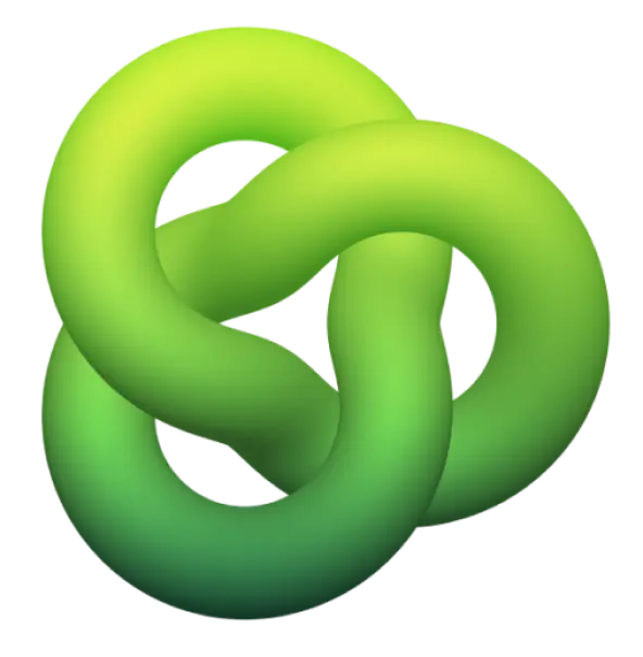 Cryptobulls crypto branding artwork, 3D groene vector