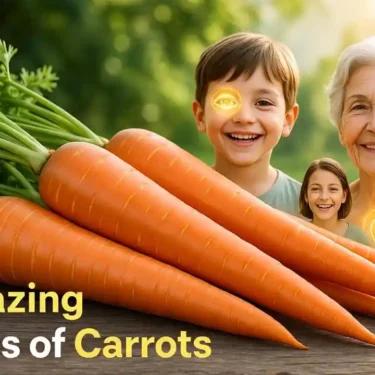 14 Proven Health Benefits of Carrots (2025 Update) – Nutrition, Uses & Desi Remedies
