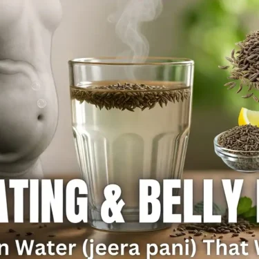 BLOATING & BELLY FAT? Cumin water (Jeera pani)That Works