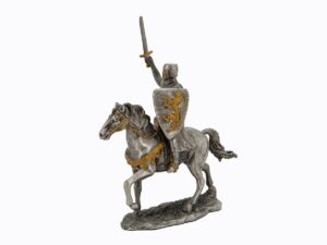 Dal Rossi Pewter CROSS ARMY-RAISING SWORD Pewter Figurines height from 110mm to 160mm