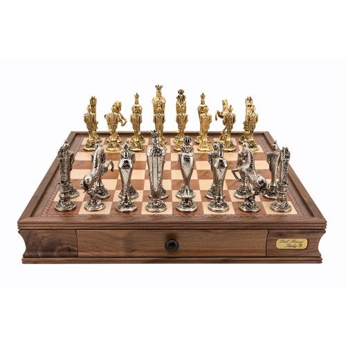 Dal Rossi Italy, “Renaissance” Chess Set on Dal Rossi 50cm (20”) Chess Box - Image 2