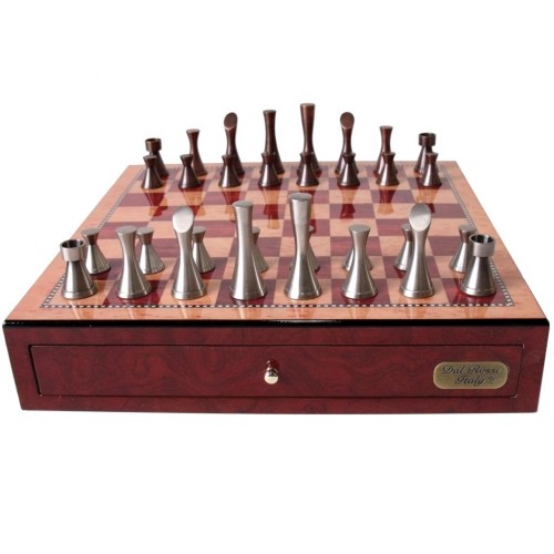 Dal Rossi Italy, Contemporary Metal Chessmen ONLY - Image 2