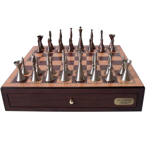 Dal Rossi Italy, Staunton Metal Chessmen ONLY - Image 2