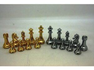 Dal Rossi Italy Gold and Silver Weighted Chess Pieces 110mm Chess Pieces ONLY