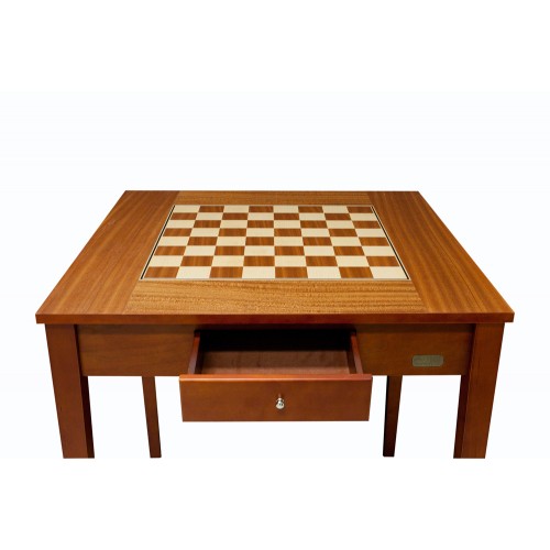 Dal Rossi Italy Chess Table 28" Including 95mm Weighted Chess Pieces - Image 3