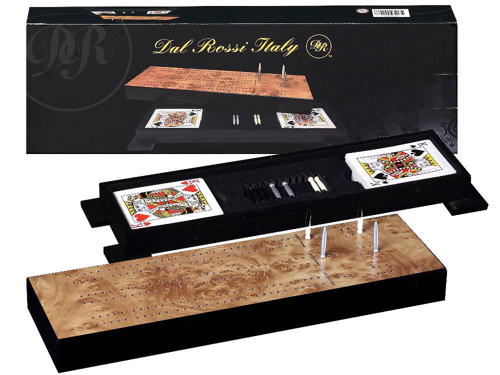 Dal Rossi Cribbage Wood / With Play Cards