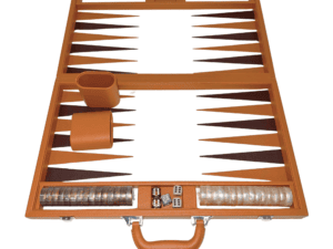 Dal Rossi Tan Backgammon 15" PU Leather