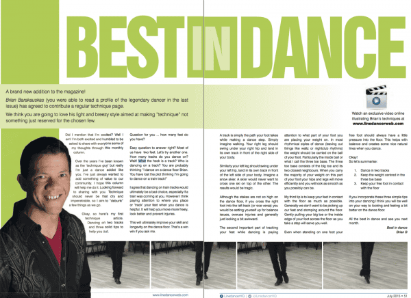 Dance Technique Column