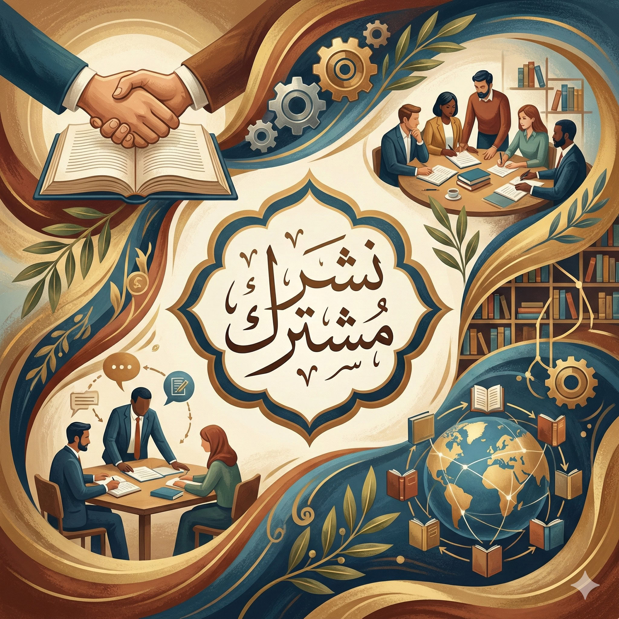 نشر مشترك - التدوين العربي