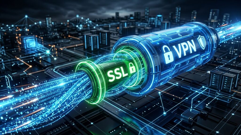 data hoarders must use both a vpn and ssl encryption simultaneously