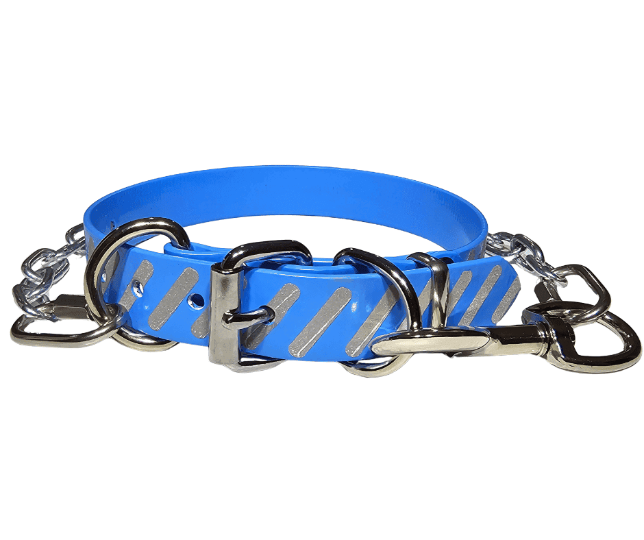 PVC Working Dog Collar & Tie Out Reflective