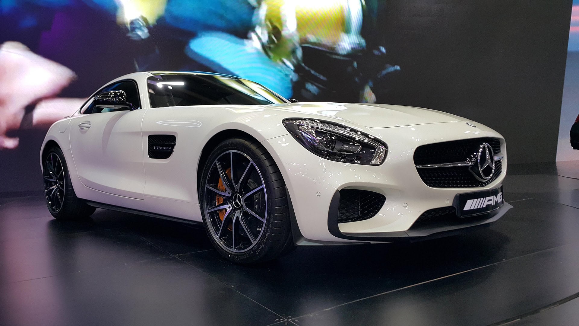 Mercedes-Benz AMG GT sports car serviced at Del Mar Car Care