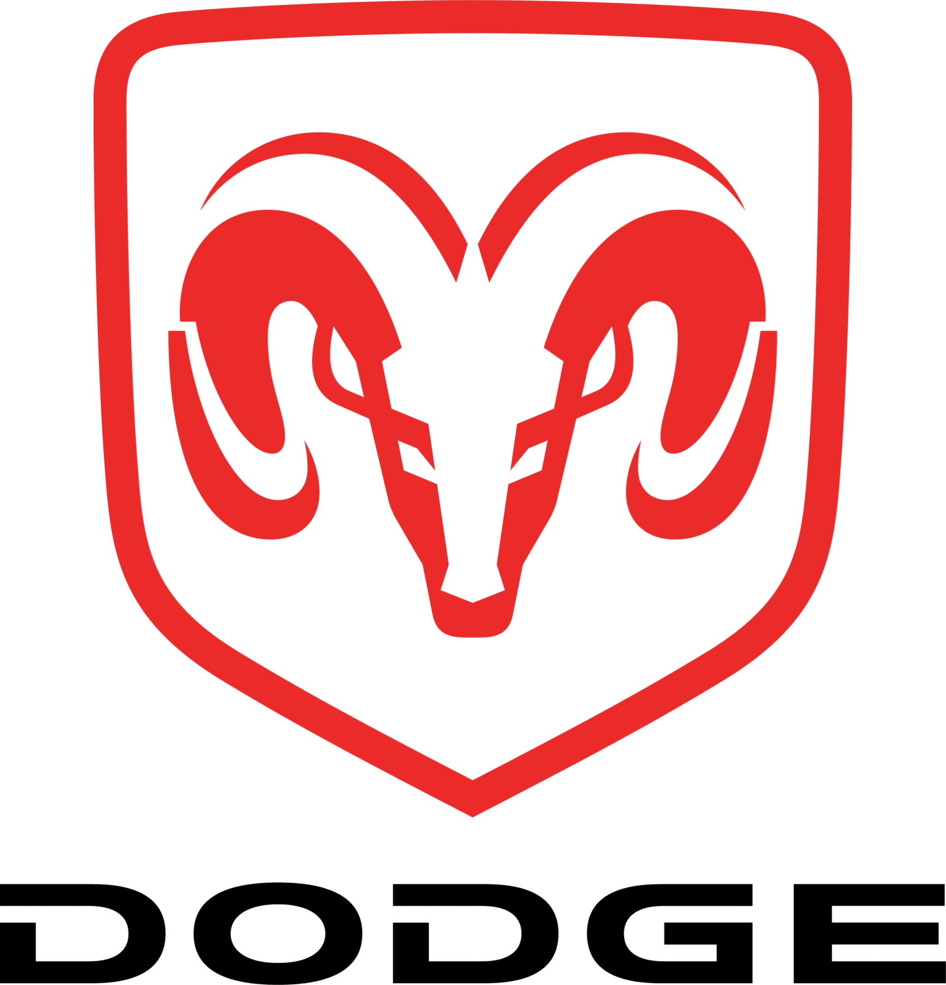 Close-up of a Dodge Ram truck with a prominent grille and logo, parked outdoors at Del Mar Car Care for maintenance or detailing.