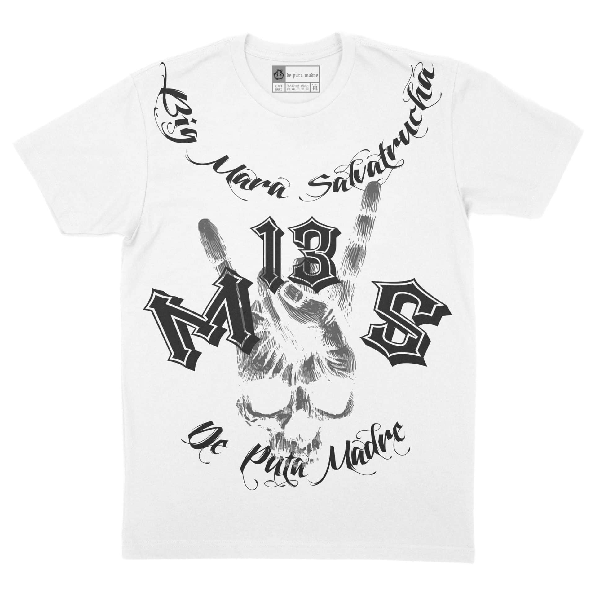 Camiseta Hombre Diseño MS13 Mara Salvatrucha