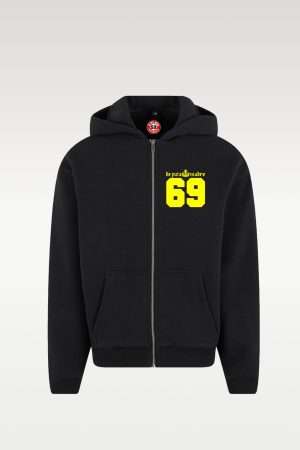 Men's Hoodie with zipper THE 69 Legend