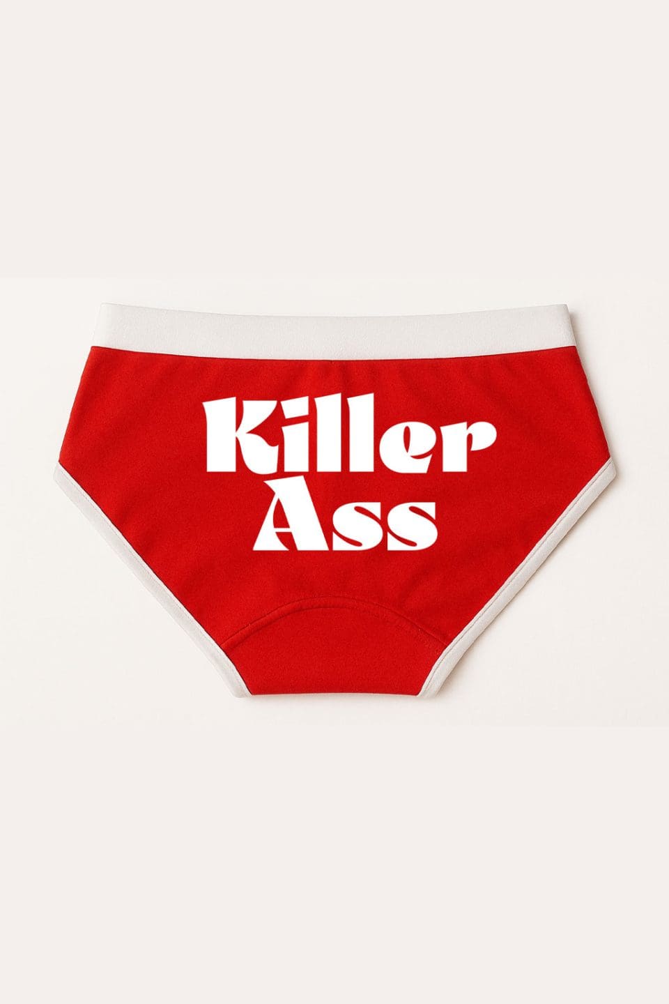 Killer Ass bold Italian streetwear underwear with graphic print, trendy fashion statement.