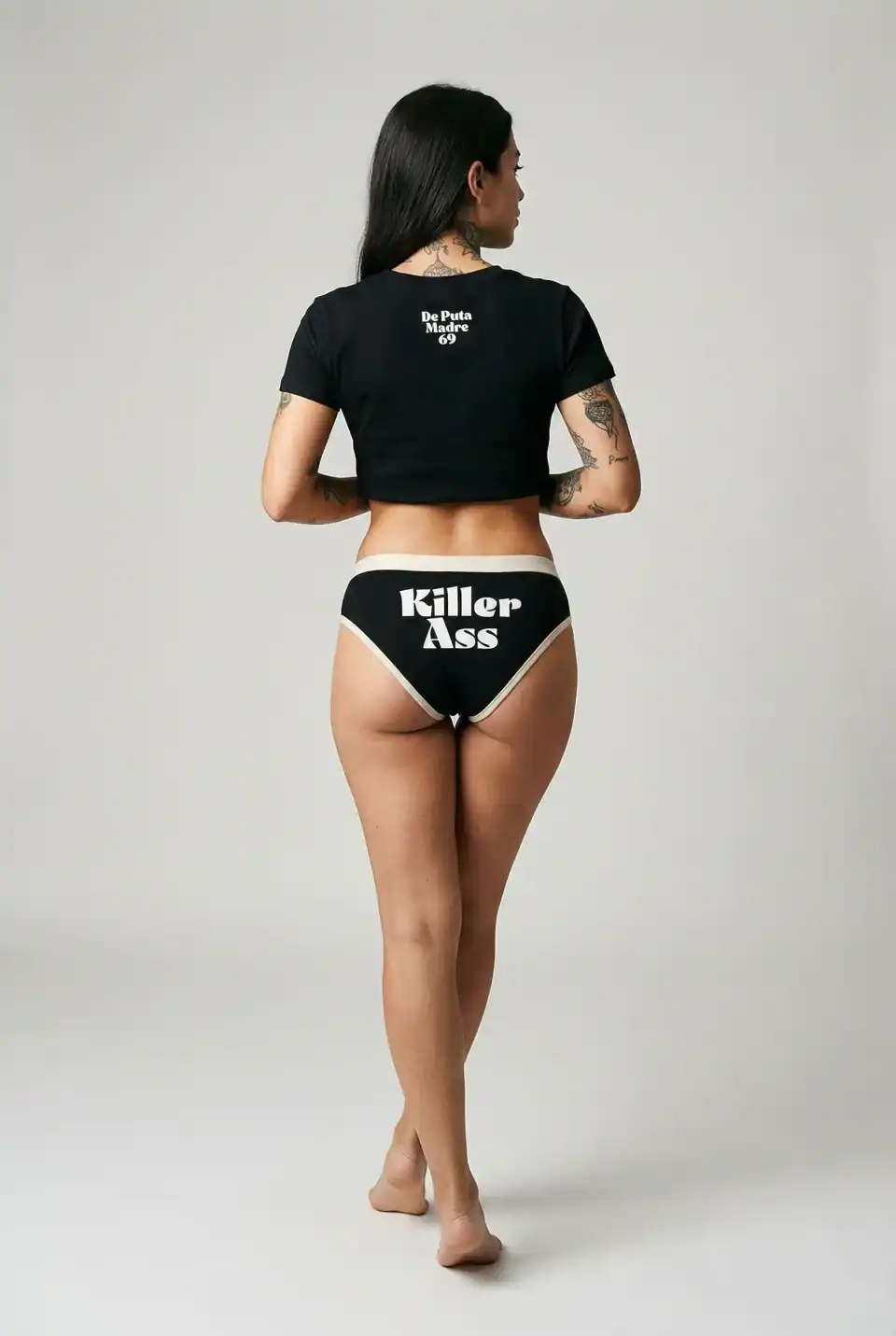 Women’s Graphic Brief – Killer Ass Back Print