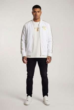 De Puta Madre 69 Jacket - Gold Print Track Jacket