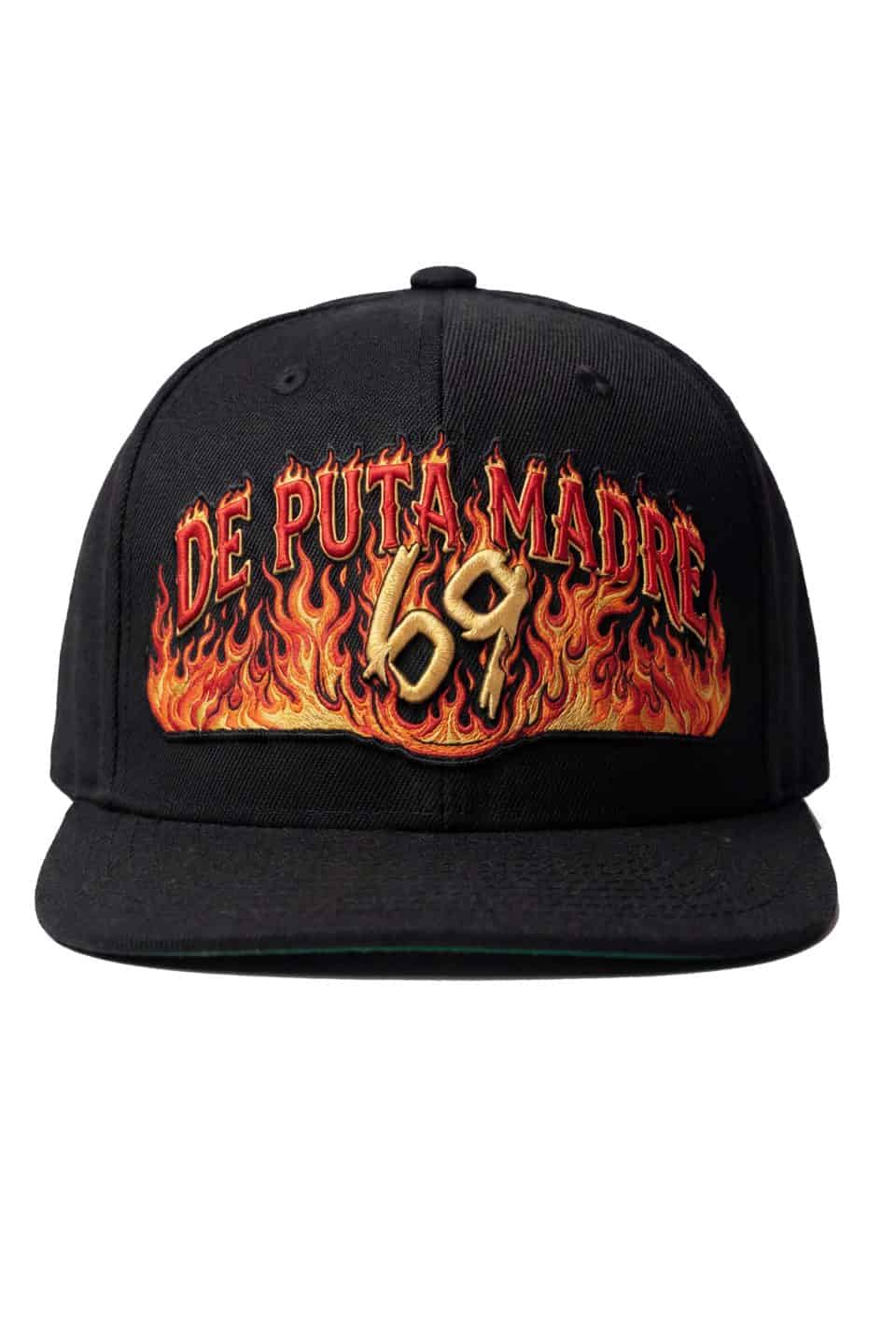 Flame Logo Snapback Cap – Premium Streetwear Edition