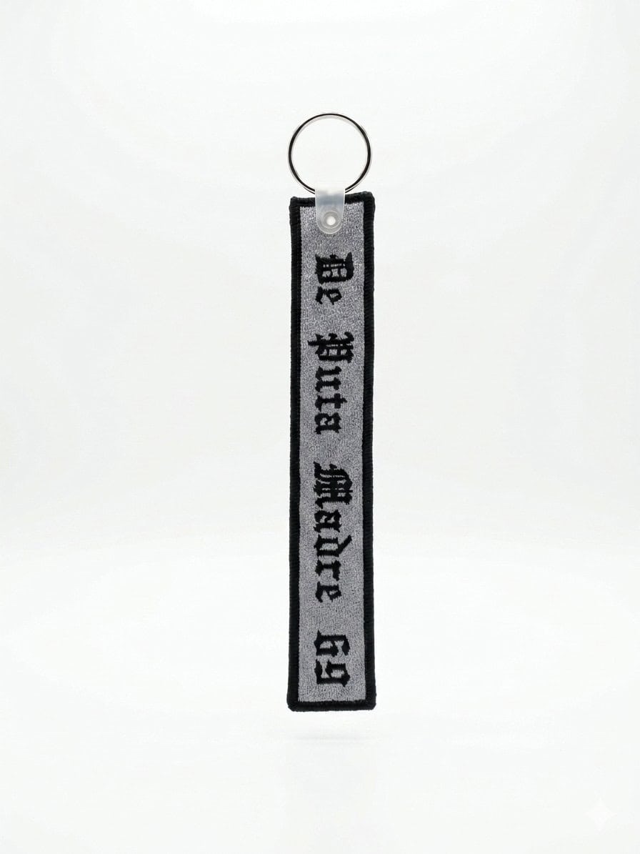 "De Puta Madre 69" XL Keychain – High-Definition  Embroidery – 15cm