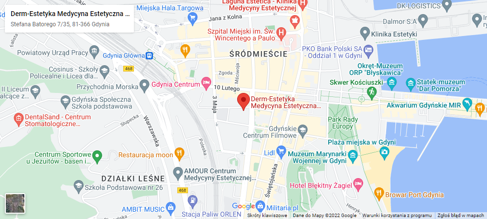 Derm Estetyka - lokalizacja