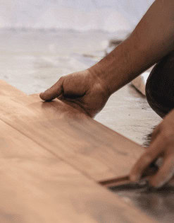 High-quality wooden flooring installation by Tenesha Lusk in Dallas TX, expert flooring services, professional home renovation, hardwood flooring specialist, trusted local flooring contractor.