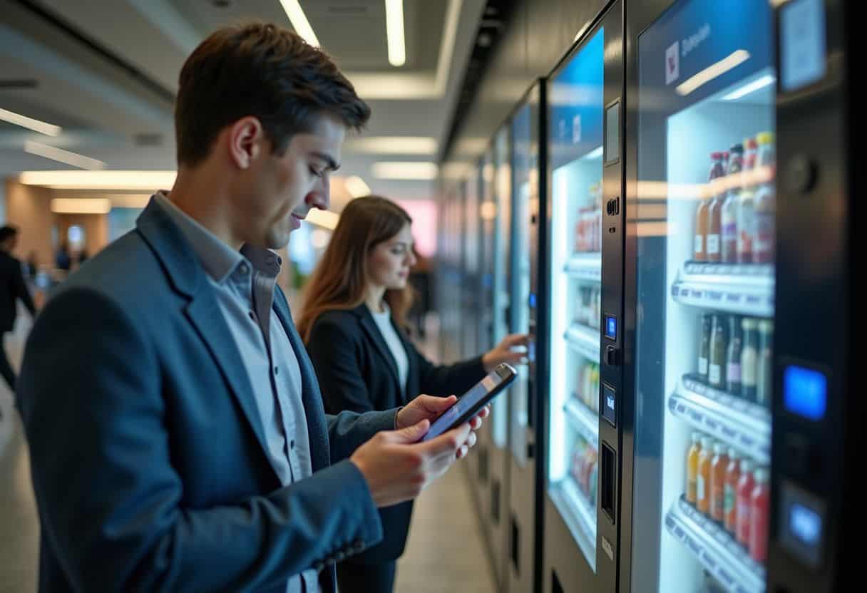 Advanced Digital Payment Solutions in Contemporary Vending Machines