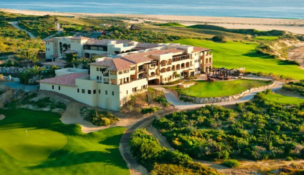 Mediterranean-Style Luxury Residence Overlooking Golf Greens And The Pacific Ocean At Diamante Real Estate In Cabo San Lucas.