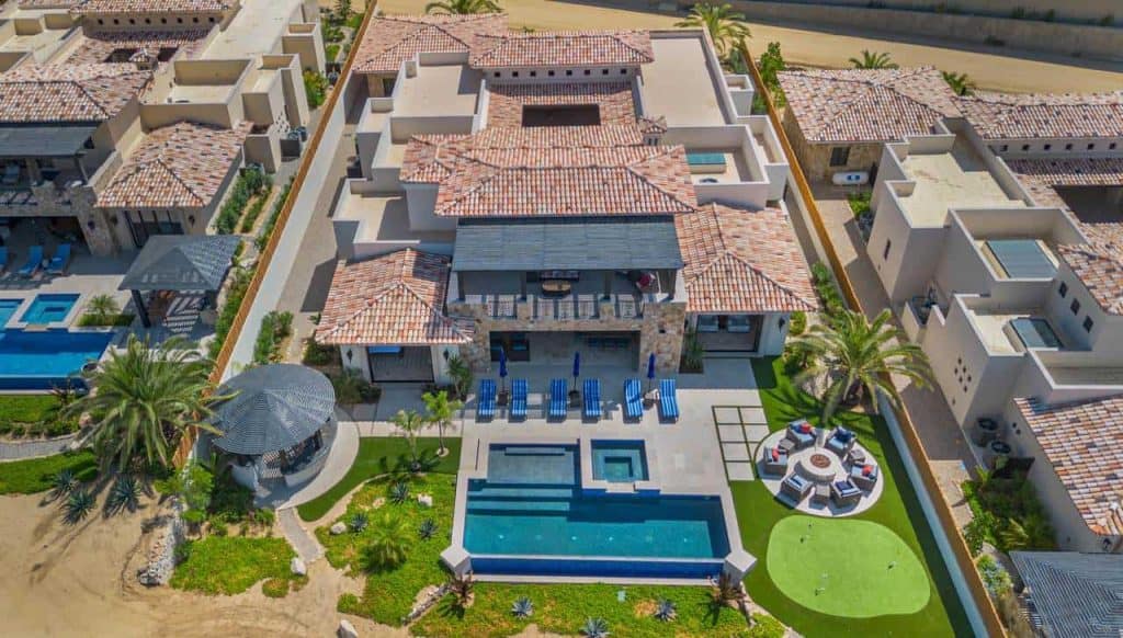 El Cardonal Community In Diamante Cabo San Lucas With Golf Course Homes And Ocean Views