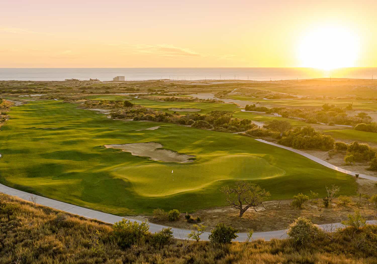 El Cardonal Golf Club At Diamante Los Cabos With Rolling Desert Fairways And Ocean Views
