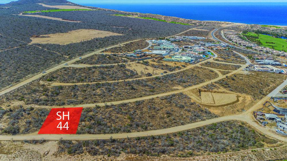 Diamante Cabo San Lucas Aerial View Of Residential Lots And Development Area.