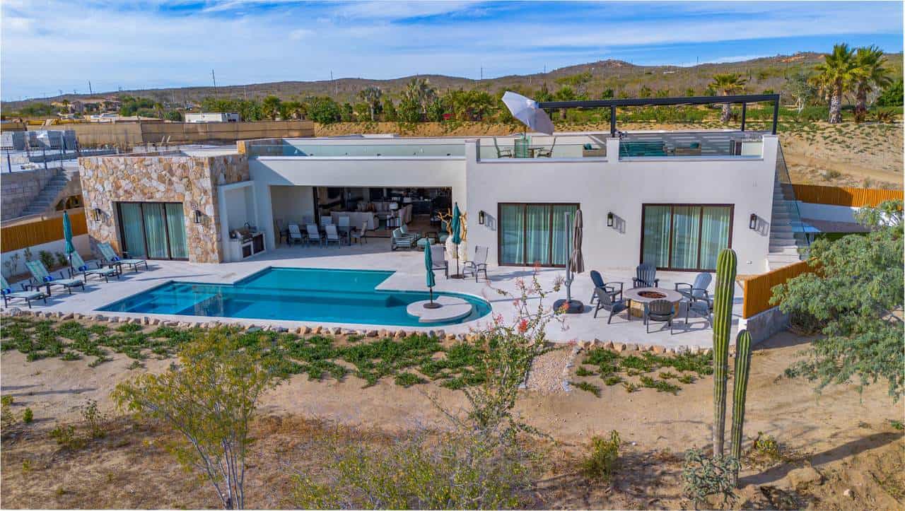 Diamante Cabo San Lucas Luxury Villa With Pool And Outdoor Living Space.
