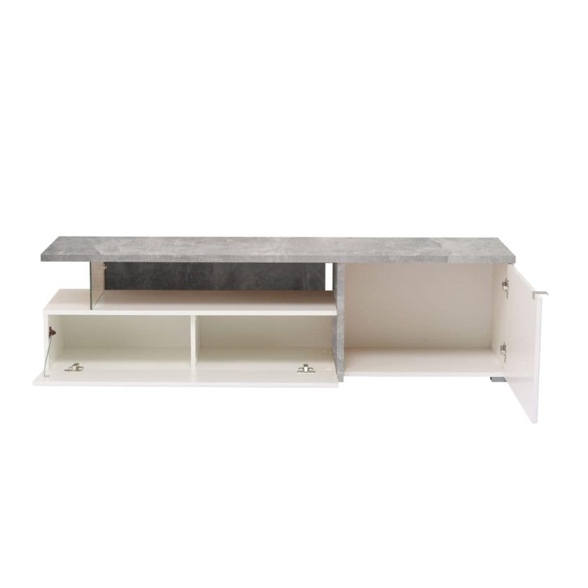 Mesa De Tv Gloria Blancogris (2)