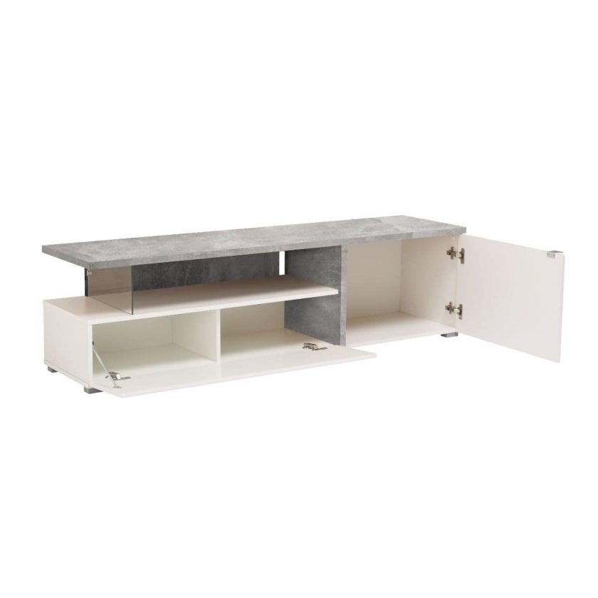 Mesa De Tv Gloria Blancogris (5)