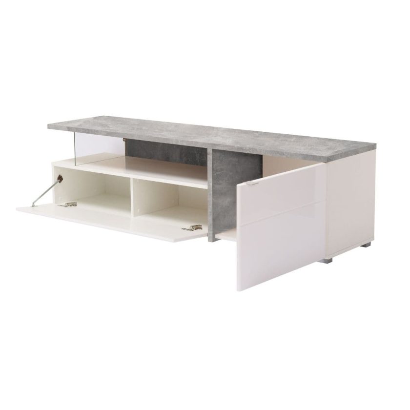 Mesa De Tv Gloria Blancogris (6)