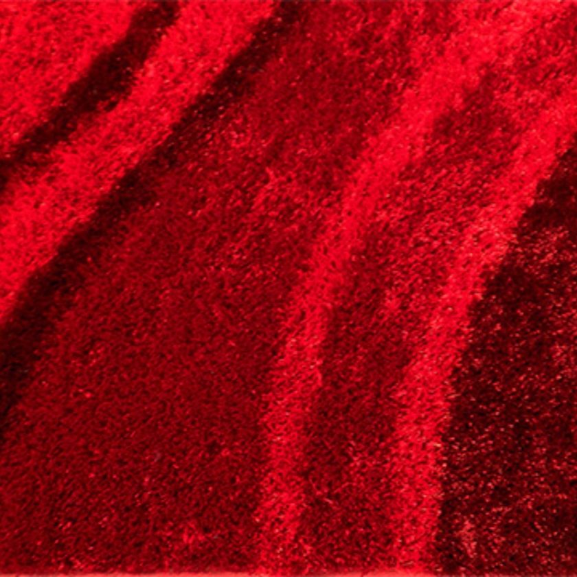 Tapete decorativo expo design 160x225 cm modelo ondas rojo (2) min