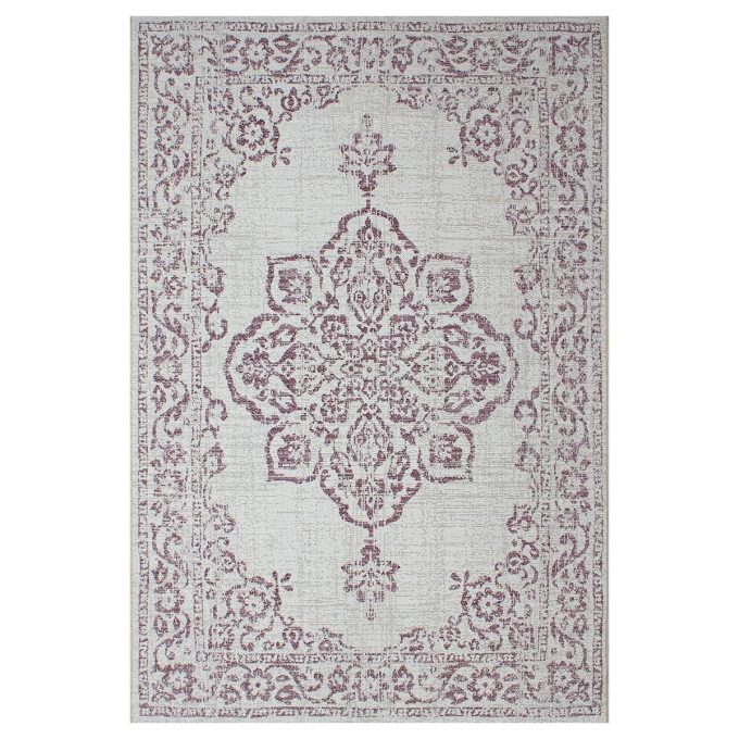 Tapete decorativo sofia indoor outdoor rosa (1)