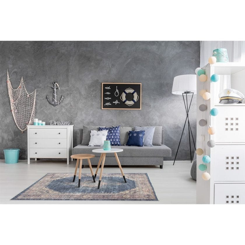 Tapete decorativo paris 9054 medallon azul (6)