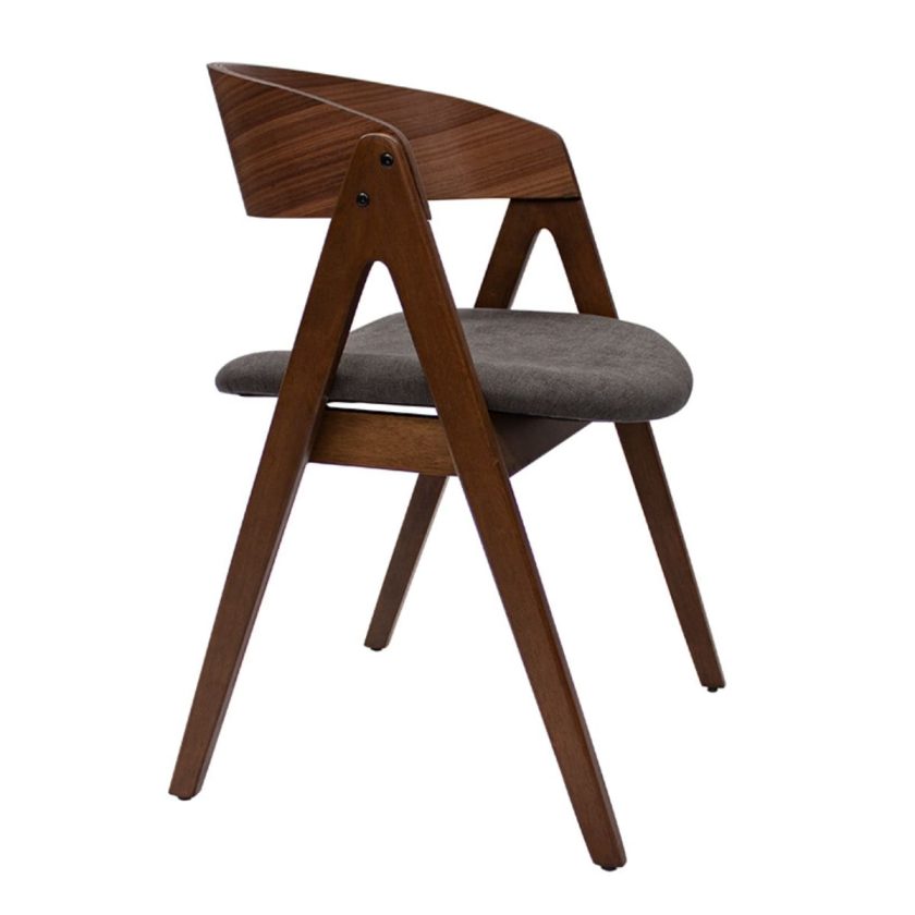 Set 2 Sillas De Comedor Victoria Asiento Color Gris (1)